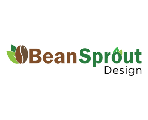 Bean Sprout Design Logo