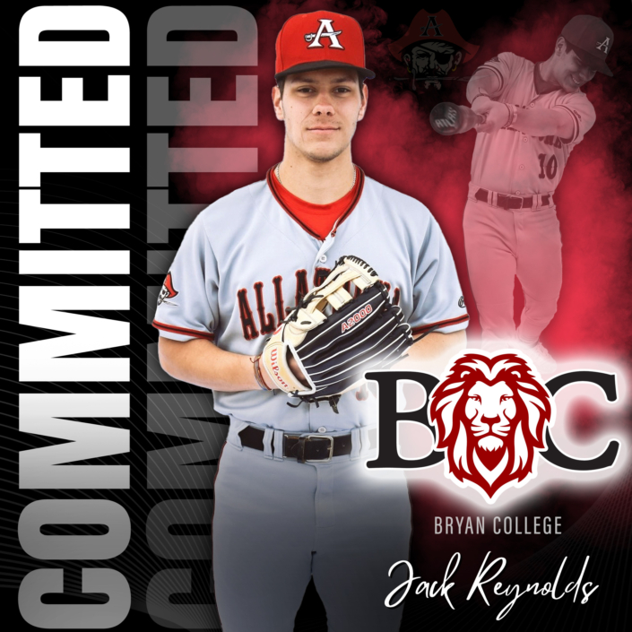 Committed sports graphic edit of what college a high school player will attend